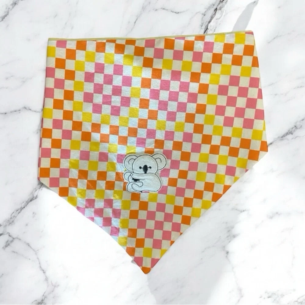 DOG Bandana - Koala Bear - Size L Large